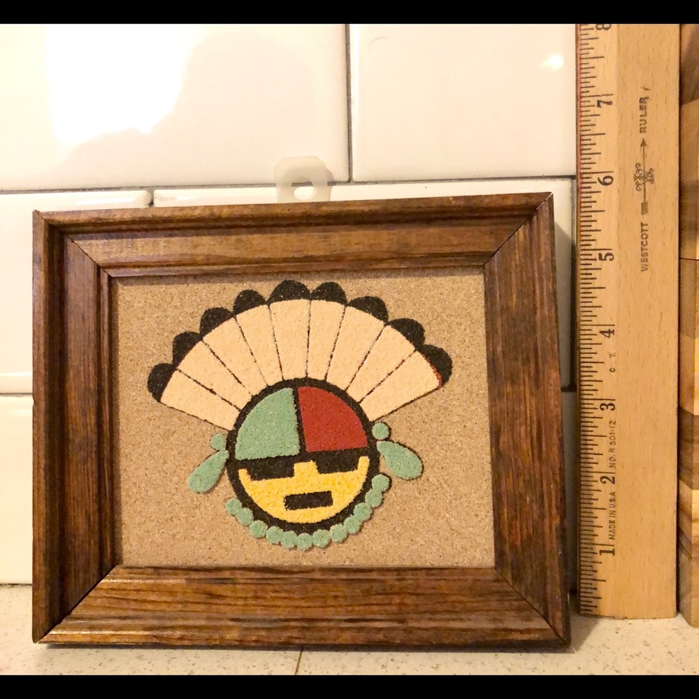 Vintage Rainbow Way Sand Art